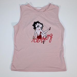 Iceberg Betty boop thank top